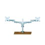 Value 17.99.1134 supporto da tavolo per Tv a schermo piatto Argento