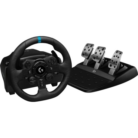 Logitech G G923 Nero USB 2.0 Sterzo + Pedali Analogico/Digitale PC, PlayStation 4, PlayStation 5 (941-000150)