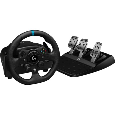 Logitech G G923 Nero USB 2.0 Sterzo + Pedali Analogico/Digitale PC, Xbox One, Xbox Series S, Xbox Series X (941-000160)