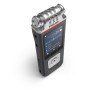 Philips Voice Tracer DVT8110/00 dittafono Flash card Antracite, Cromo