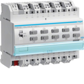 Hager TYA610D presa energia Grigio