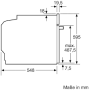 Bosch HMG776NB1 Serie 8, forno (nero, con funzione microonde, 60 cm, Home Connect)