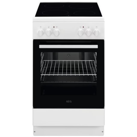 AEG CCB54483BM EEK:A Cucina a libera installazione con piano cottura in vetroceramica, larghezza 50 cm, 57 L