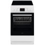 AEG CCB544COBW - Cucina a libera installazione da 50 cm con piano cottura in vetroceramica