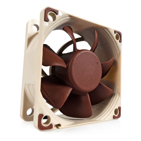 Noctua NF-A6x25 PWM Case per computer Ventilatore 6 cm Beige, Marrone (NF-A6X25-PWM) (NF-A6x25-PWM)