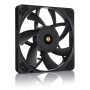 Noctua NF-A12X15 PWM CH.BK.S ventola per PC Case per computer Ventilatore 12 cm Nero (NF-A12x15 PWM CH.BK.S)