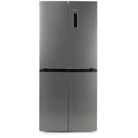DOMO DO99504M Frigorifero-congelatore a libera installazione, larghezza 79 cm, 362 l, 4 porte, acciaio inox