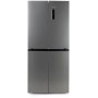 DOMO DO99504M Frigorifero-congelatore a libera installazione, larghezza 79 cm, 362 l, 4 porte, acciaio inox