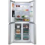 DOMO DO99504M Frigorifero-congelatore a libera installazione, larghezza 79 cm, 362 l, 4 porte, acciaio inox
