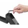 Equip 650134 supporto da tavolo per Tv a schermo piatto Morsa Nero
