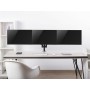 Equip 650134 supporto da tavolo per Tv a schermo piatto Morsa Nero