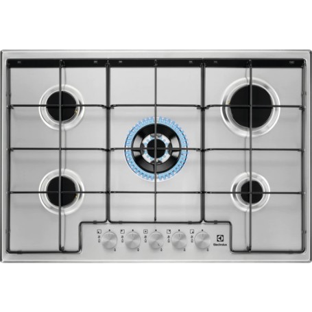 Electrolux EGS7534X Acciaio inossidabile Da incasso 74.5 cm Gas 5 Fornello(i) (949630942)