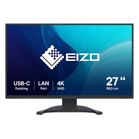 EIZO FlexScan EV2740X-BK Monitor PC 68,6 cm (27") 3840 x 2160 Pixel 4K Ultra HD LCD Nero (EV2740X-BK)