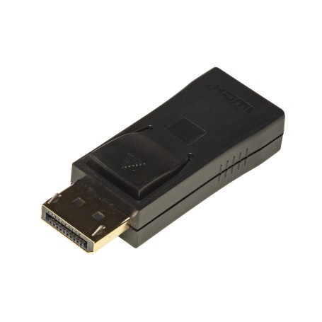 LINK ADATTATORE DISPLAYPORT 1.2 MASCHIO - HDMI 1.4 FEMMINA CONTATTI DORATI 4K@30HZ (LKADAT211)