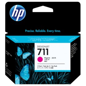 HP Confezione da 3 cartucce di inchiostro magenta DesignJet 711, 29 ml (CZ135A)