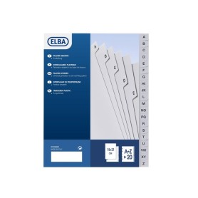 Elba 400006682 divisore Polipropilene (PP) Multicolore 20 pz (400006682)