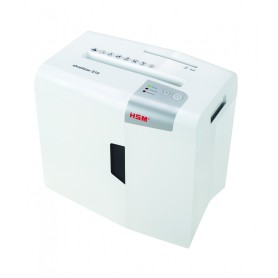 HSM S10 distruggi documenti Taglio a striscia 58 dB 22 cm Argento, Bianco (1042121)