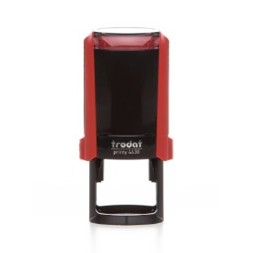 Trodat 4630 timbro 30 x 30 mm Nero, Rosso (80394)