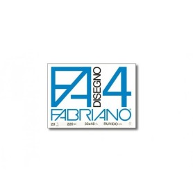 Fabriano Blocco FA/4 20 Fogli 33 x 48 cm ruvidi (05000797S)