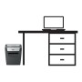 Rexel Momentum X312 distruggi documenti Taglio a particelle Nero, Grigio (2104572EU)