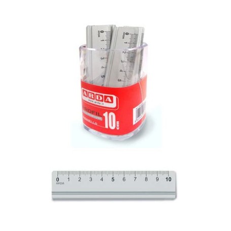 ARDA 17910BAR set di righelli 15 pz Alluminio (17910BAR)
