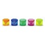 Giotto 233000 temperino Temperamatite manuale Blu, Verde, Arancione, Rosa, Giallo (233000)