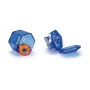 Giotto 233000 temperino Temperamatite manuale Blu, Verde, Arancione, Rosa, Giallo (233000)