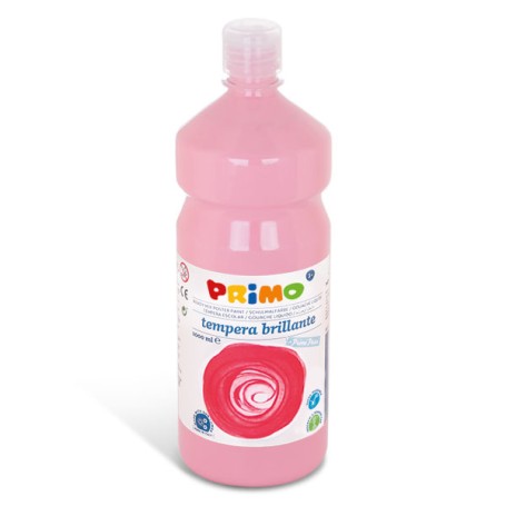Primo 204BR1000330 colore a tempera 1000 ml Bottiglia Rosa (204BR1000330)