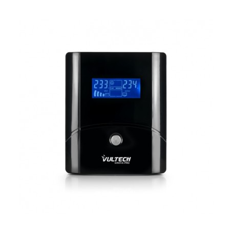 Vultech UPS1050VA-PRO gruppo di continuità (UPS) A linea interattiva 1 kVA 560 W 2 presa(e) AC (UPS1050VA-PRO)