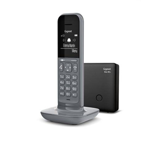 Gigaset CL390A Telefono analogico/DECT Identificatore di chiamata Grigio (S30852H2922K103)