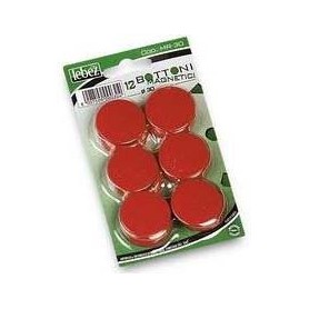 Lebez MR-30-R bacheca magnetiche e accessori Rosso (MR-30-R)