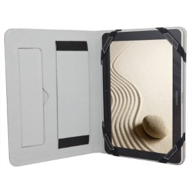 Urban Factory Luxury Universal Sleeve 25,4 cm (10") Cover Nero, Grigio (FOL11UF)