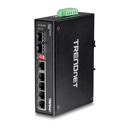 Trendnet TI-G62 switch di rete Non gestito L2 Gigabit Ethernet (10/100/1000) Nero (TI-G62)