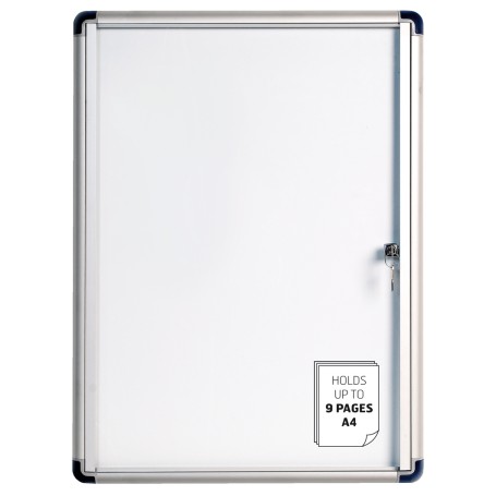 Bi-Office VT720109660 bacheca per annunci Bacheca fissa Alluminio, Bianco Alluminio, Acciaio smaltato (VT720109660)