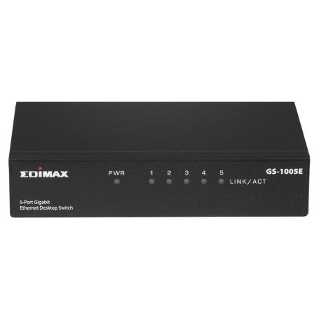 Edimax GS-1005E switch di rete Non gestito Gigabit Ethernet (10/100/1000) Nero (GS-1005E)