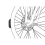 OMINO GANCIO PARETE BICI (489002)