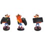 EXG Cable Guys - Crash Bandicoot Supporto attivo Telefono cellulare/smartphone, Telecomando Multicolore (CGCRAC300012)