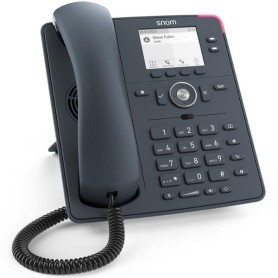 TELEFONO SNOM D140 W/O PS BLACK (00004651)