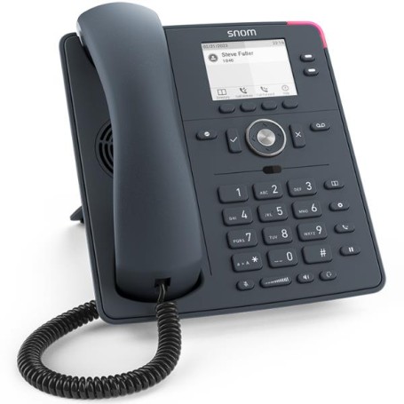 TELEFONO SNOM D140 W/O PS BLACK (00004651)