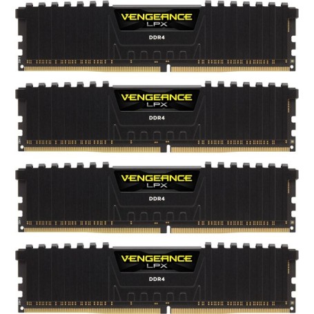 Corsair Vengeance LPX 64GB DDR4-2666 memoria 4 x 16 GB 2666 MHz (CMK64GX4M4A2666C16)