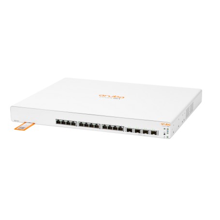 Hewlett Packard Enterprise Aruba Instant On 1960 12XGT 4SFP+ Gestito L2+ Gigabit Ethernet (10/100/1000) 1U Bianco (JL805A)