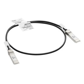 Aruba, a Hewlett Packard Enterprise company 10G SFP+ / SFP+ 1m cavo InfiniBand SFP+ Nero (J9281D)
