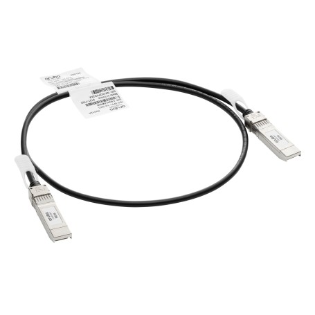 Aruba, a Hewlett Packard Enterprise company 10G SFP+ / SFP+ 1m cavo InfiniBand SFP+ Nero (J9281D)