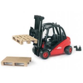 BRUDER Linde fork lift H30D with 2 pallets (2511) (02511)