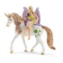 Schleich bayala Glittering flower house with unicorns, lake and stable (42445)