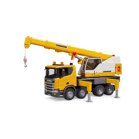 Scania Super 560R Liebherr Kran-LKW mit Light & Sound Modul (03571)