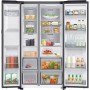 SAMSUNG RS90F64EDTEF, fianco a fianco (acciaio inossidabile, AI Home (display LC da 9"), modalità AI Energy)