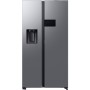 SAMSUNG RS90F64EDTEF, fianco a fianco (acciaio inossidabile, AI Home (display LC da 9"), modalità AI Energy)