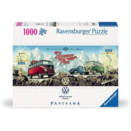 Puzzle Panorama - Mit dem Bulli ber den Brenner (1000 Teile) (12000443)