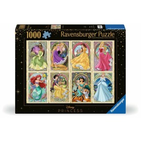 Puzzle Disney Princess - Nouveau Art Prinzessinnen (1000 Teile) (12000497)